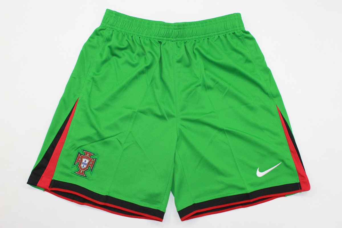 AAA Quality Portugal 2024 Euro Home Soccer Shorts